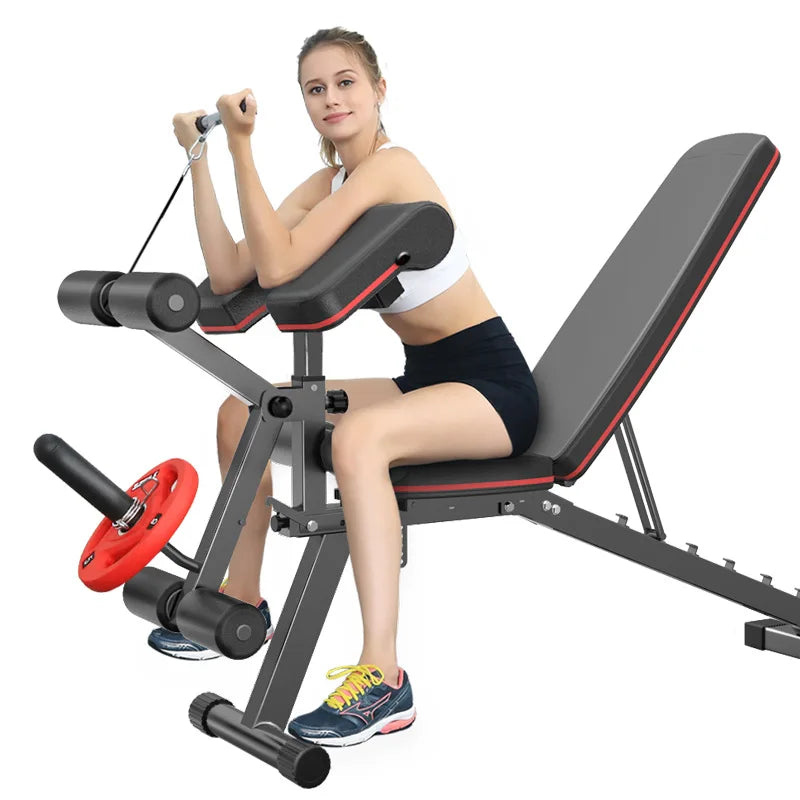 MIYAUP-Home Sit-ups, Comprehensive Fitness Equipment, High Quality Sport Chair, Waist and Abdomen Exerciser Bench