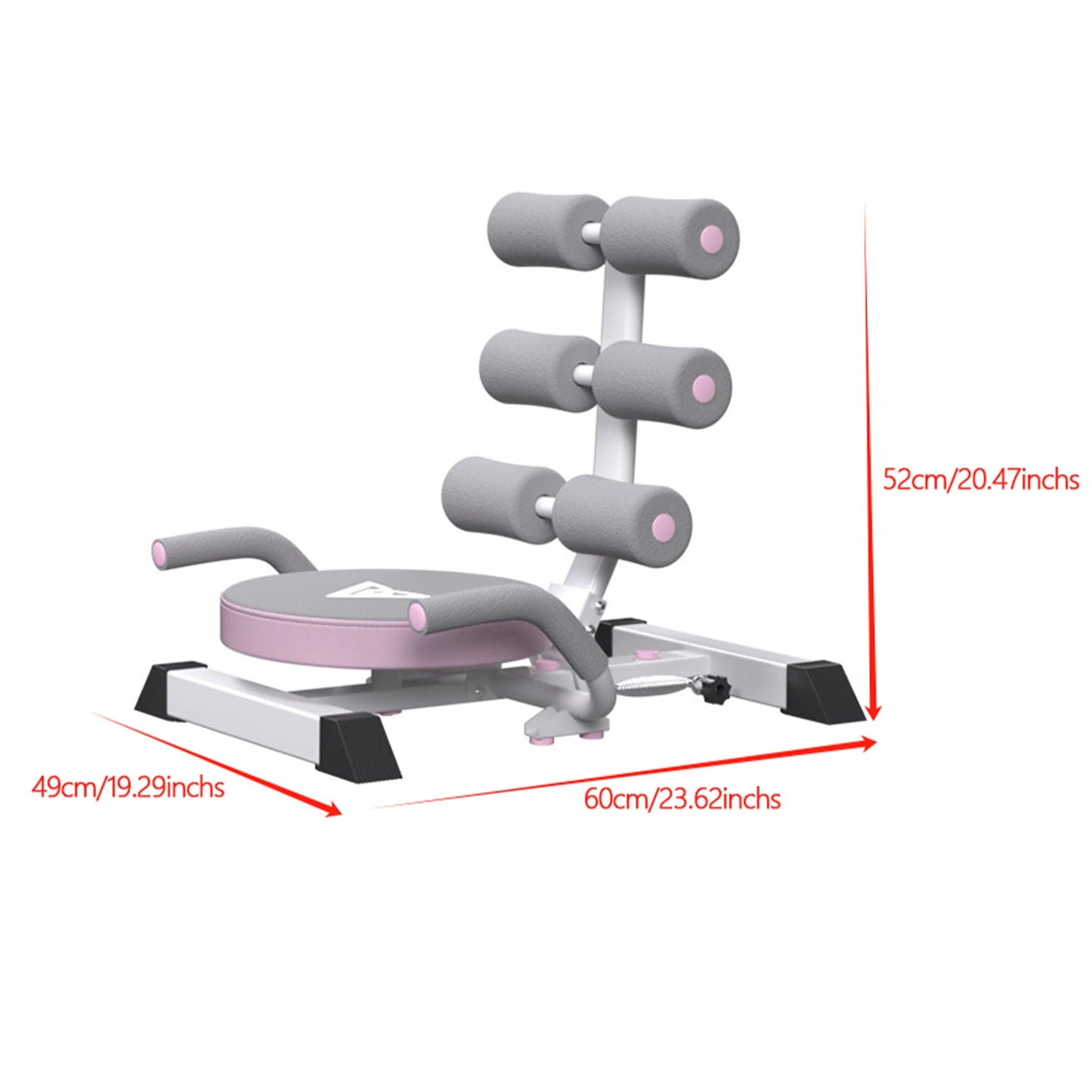 Abs Machine Sit Up Bench Abs Exerciser Equipment Abdominal Portable Workout Crunch Core Fitness Workout Gym Fitness Machine