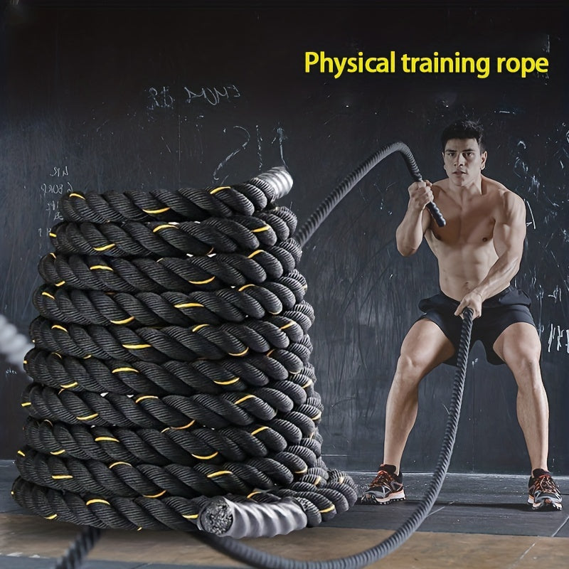 Eine 6-Meter-Kampfseil für die Stärkung des Kerns, perfekt für MMA-Kämpfer und Fitnessbegeisterte - ein großartiges Geschenk für jeden, der gerne trainiert, geeignet für alle Altersgruppen.