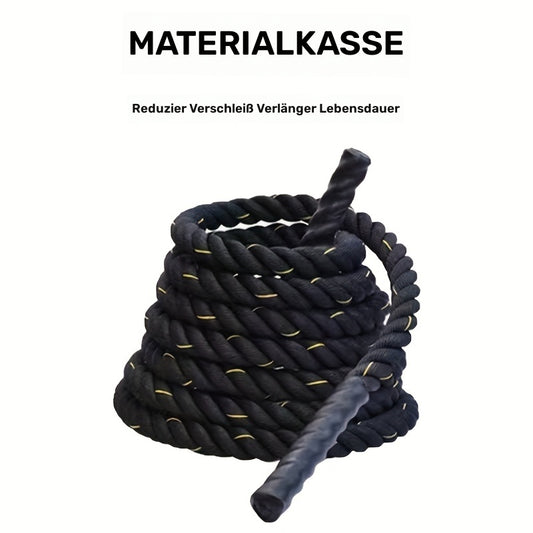 Eine 6-Meter-Kampfseil für die Stärkung des Kerns, perfekt für MMA-Kämpfer und Fitnessbegeisterte - ein großartiges Geschenk für jeden, der gerne trainiert, geeignet für alle Altersgruppen.