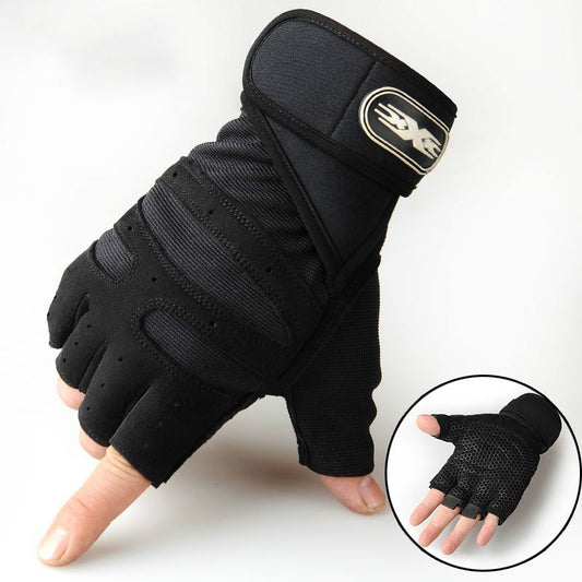 Halbfingerhandschuhe Für Männer Und Frauen, Fitness-Hanschuhe, Atmungsaktiver Sporthandschuhe Zum Sonnenschutz Für Outdoor Radfahren, Fahren Und Gewichtheben