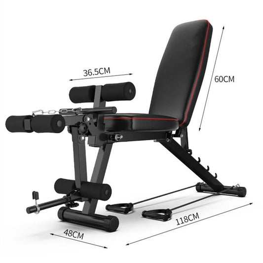 Gym Home Fitness Training Equipment Strength Workout Weight  With Leg Extension Multifunctional Bodybuilding Exercise Bench