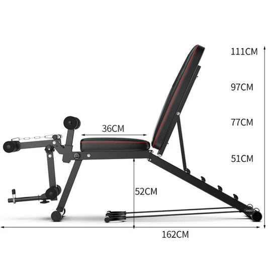 Dumbbell Bench, Wear-resistant, Non-slip, Arm Strength, Abdominal, Comprehensive Exercise, Dumbbell