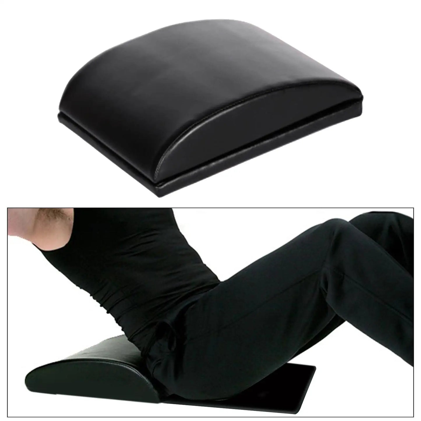 Abs Exercise Mat, Abdominal, Sit Up Core Trainer Pad for  Motion Workout, Provides Lower Back Support, Stretches Ab Muscles