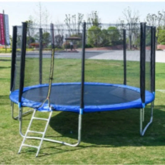 Outdoor Large Adult Coil Spring Bed Children Trampoline with Safety Net Folding Trampoline Commercial Trampoline