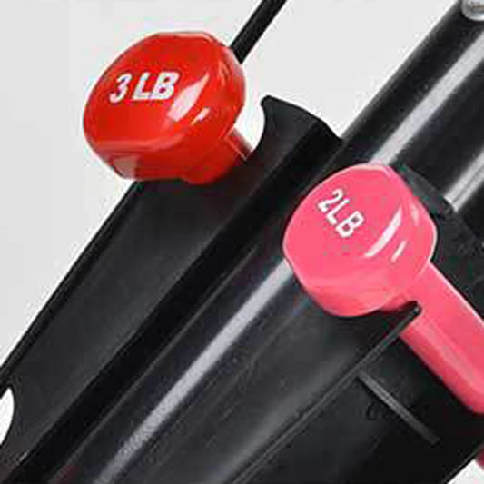 Health & Fitness Stair Stepper w/Handlebar, Extended Step Range Machine for Climbing Exercise, Compact, Height-Adjustable