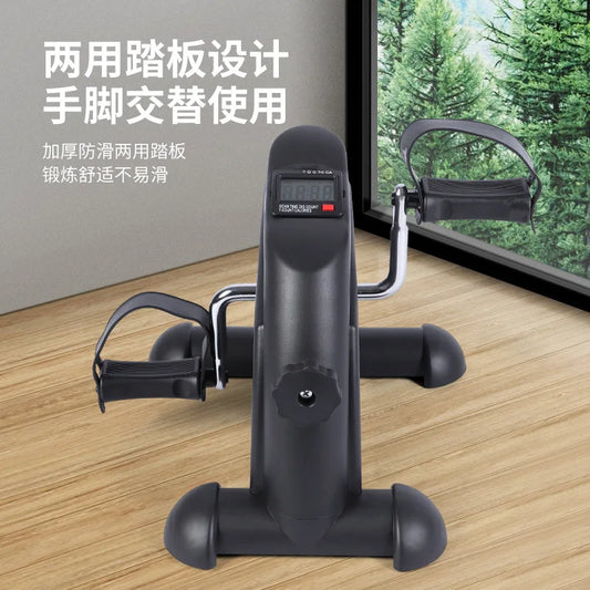 Hand-foot Mini Exercise Bike With Display Leg Trainer Stepper