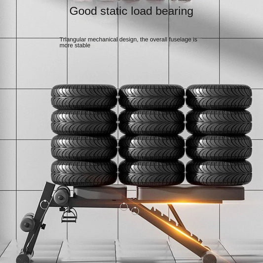 Multifunctional Bench Stool Fitness Equipment Collection Bench Workout Full Set Of Dumbbells Bench Weightlifting Training Rack