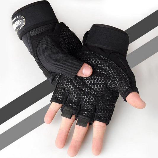 Halbfingerhandschuhe Für Männer Und Frauen, Fitness-Hanschuhe, Atmungsaktiver Sporthandschuhe Zum Sonnenschutz Für Outdoor Radfahren, Fahren Und Gewichtheben
